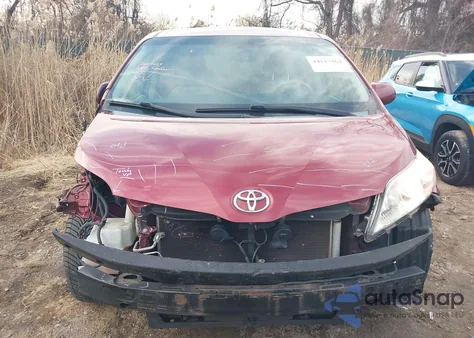 2012 Toyota Sienna Le V6 8 Passenger from USA, damaged, VIN 5TDKK3DC7CS274130